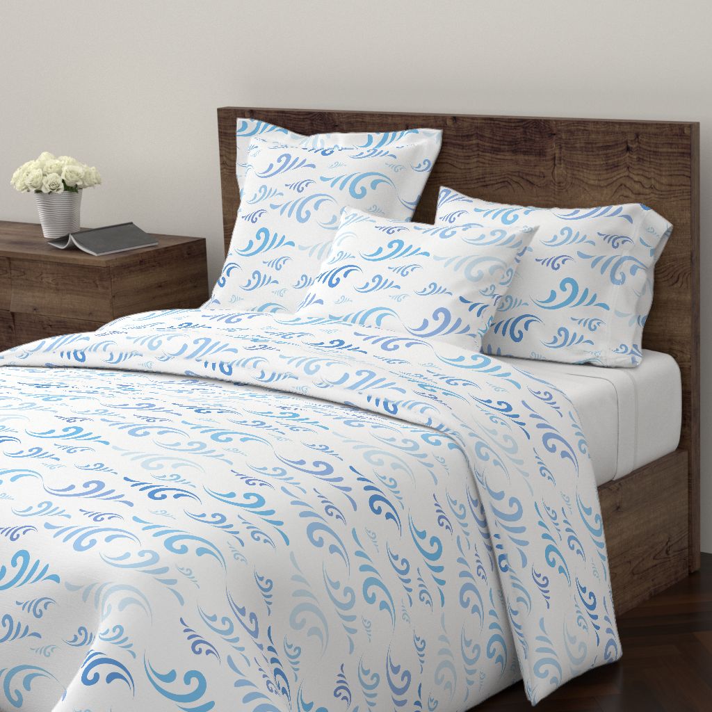 DBRDesigns Blue Wave Edition - Duvet Set