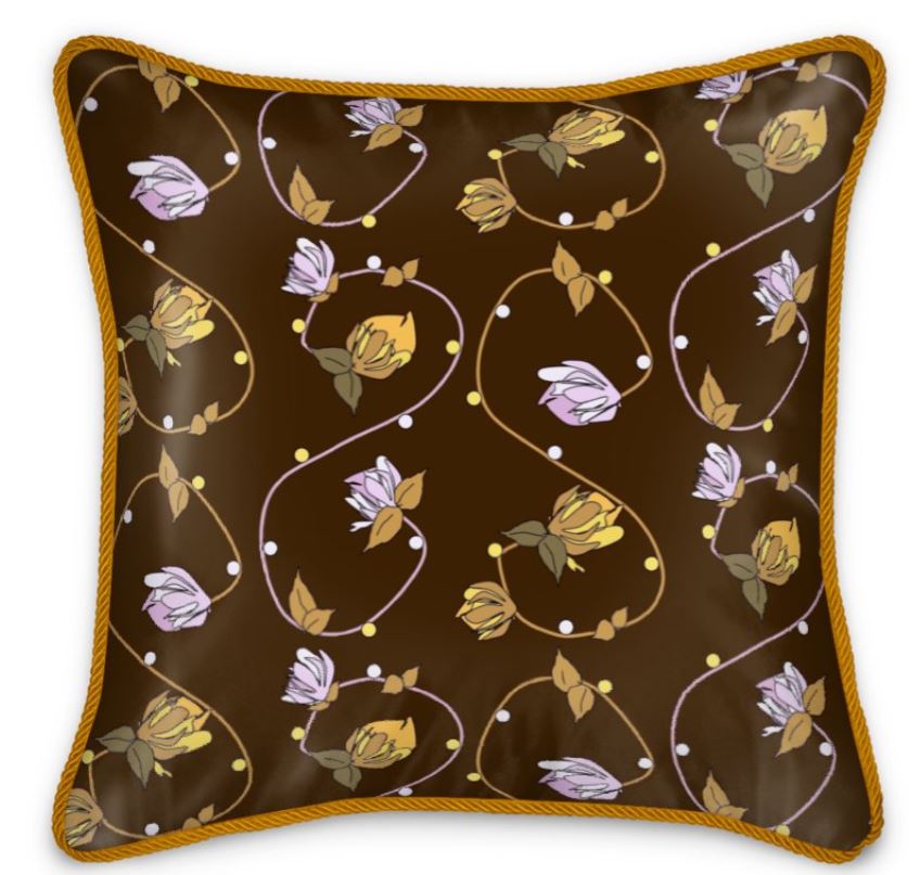 DBRDesigns Linear Floral Collection - Duvet