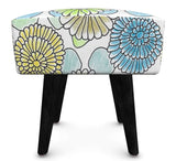 Meadow | Printed and Padded Footstool