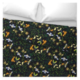 DBRDesigns Nightscape Collection | Duvet Cover, Standard Pillow Shams, Blanket